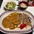 タブチ - 料理写真:牛丼&カレーのW盛り合わせ+カレーセット
