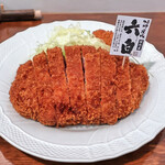 かつ屋 ひがさ - 特上 六白黒豚（リブロース）