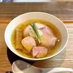 らぁ麺 紫陽花 - 白醤油らぁ麺