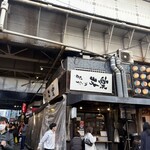 やきとり 上野文楽 - 店構え