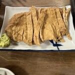 翁庵 - 油揚甘辛煮　450円