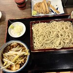 翁庵 - ねぎせいろ　900円