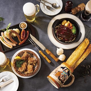 生ビールに合う料理を取り揃えております♪