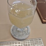 RISTORANTE ALVERO - リモナータ。炭酸入りなのは良かった