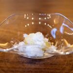 鎌倉 北じま - 2026.2 りんごのコンポート 三浦大根アイス