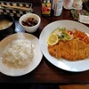 キッチン SALA - 日替わりランチ(豚ロースとんかつセット) 850円 ♪