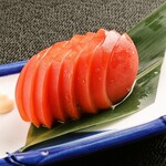 鶏と海鮮 個室居酒屋 鶏うお 岩国店 - トマトスライス