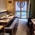 月島もんじゃ こぼれや - 内観