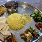 ネパール母さんのダルバート食堂 - 料理写真:マトンのダルバート