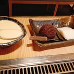 月島もんじゃ こぼれや - 下町あんこ餅巻き