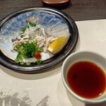 瀬戸内味覚処 芸州 本店 - 虎ふぐ刺し