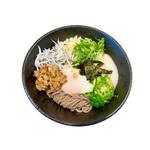 しらす納豆とろろ＜蕎麦/うどん＞