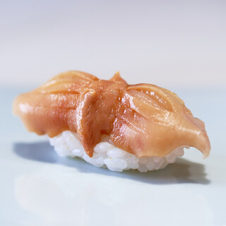 白シャリと旬の魚介が織りなす握りの世界