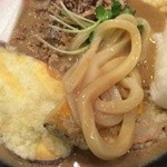 Toku Hachi - 徳八カレーうどん:麺アップ