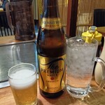 五エ門 - サントリープレミアムモルツ瓶ビール