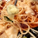 つじ田 - 途中から生姜で味変！いい感じになるよ(*•̀ᴗ•́*)