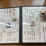 一久庵 - 丼、単品メニュー　