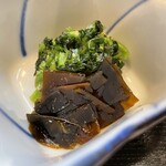 てんぷら天松 日本橋店 - 箸休めがまた美味い