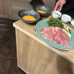 THE YUKAWA 一條支店 - 献立にはないすき焼き。