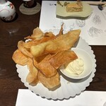 板屋町ダイニング 一 浜松駅前店 - 揚げ芋+マスカルポーネチーズ