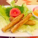 チャオエムカフェ - 揚げ春巻き 300円