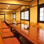 Fukumaru Bekkan - 2階には、7名様から最大40名様までの個室があります。　
