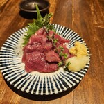 とさか - 馬刺し上赤身