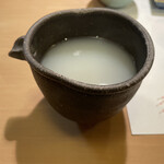 ひろ作 - 蕎麦湯