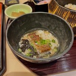 日本料理 うなぎ 松前 - お茶漬け風に✨