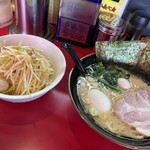 らっち家 - 料理写真:醤油らっちセット（ネギ丼）！