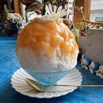 おまめよしこのかき氷 - 花梨ホーリーバジル