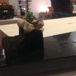 鮨 心白 - 【握り】牡蠣軍艦（宮城・東松島）（2015.01.13）