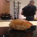 鮨 心白 - 【握り】いなだ（8日熟成、福井）（2015.01.13）