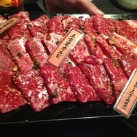 和牛焼肉 土古里 上野バンブーガーデン店 - カルビ ももロース 肩ロース