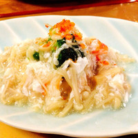 中国料亭 凛 追立 総本店 - 生湯葉とたらば蟹の野菜和え