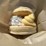 cafe Rob - パンケーキどら焼きカスタード