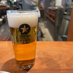 ヒロカワテーラー - サッポロ生ビール（泡替え) 