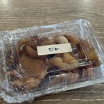 そば処 東亭 - 鶏皮（たれ）１００円
