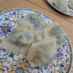 餃子マニア 品川本店 - ニラ玉餃子