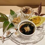 鮨あら井 - 前菜２