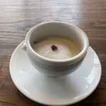 ス ラ - プレミアムランニングエッグを使った洋風茶碗蒸し(スープ)