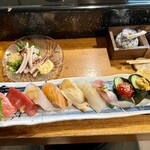 栄寿し - 特上寿司10貫                              