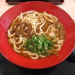 得得 田原本店 - だし入りカレーうどん（3玉）・油かすトッピング