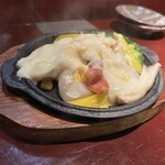 旬菜処 びいどろ - 県産旬野菜6種ラクレットチーズかけ