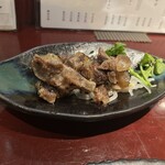 旬菜処 びいどろ - 軟骨ソーキのイナムドゥチ味噌漬け焼き