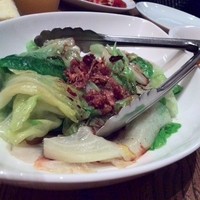 シンガポール・シーフード・リパブリック 大丸梅田 - レタスのXO醤炒め