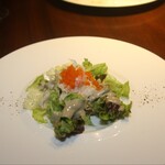 神楽坂 鉄板焼 向日葵 - 蟹サラダ