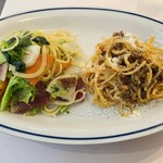 gragus - 野菜のペペロンチーノ&ボロネーゼ