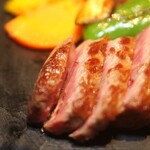 神楽坂 鉄板焼 向日葵 - サーロインステーキ