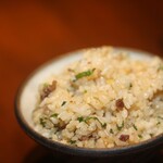 神楽坂 鉄板焼 向日葵 - ガーリックライス